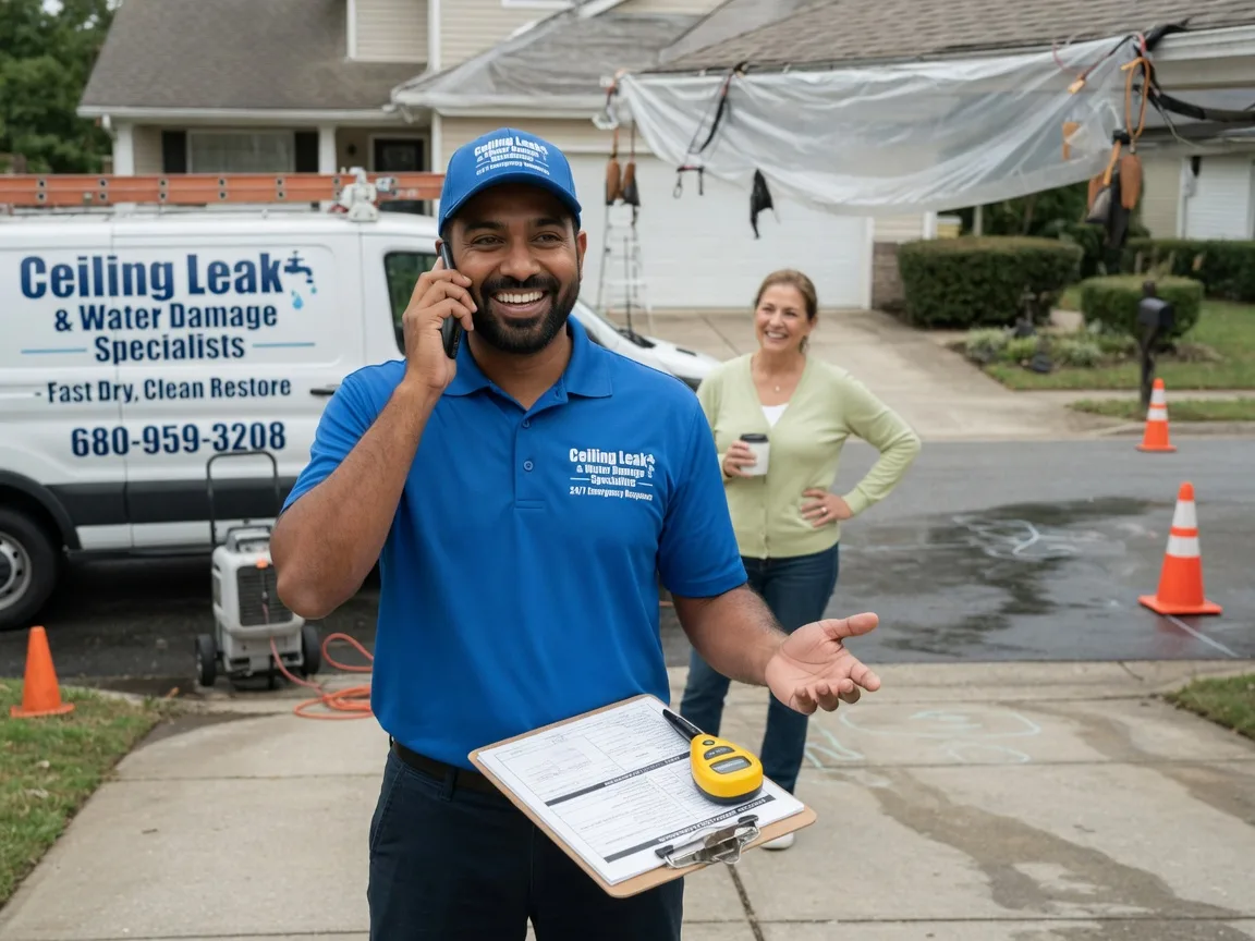 Ceiling Leak Cleanup Atomic City, ID FAQs